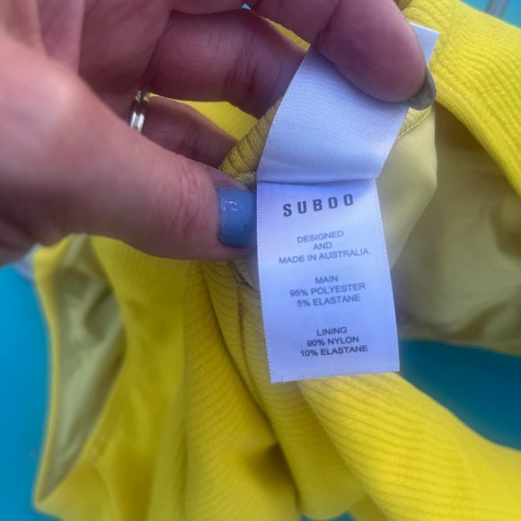 Suboo Lemon Yellow Swim Suit - Picture 4 of 5